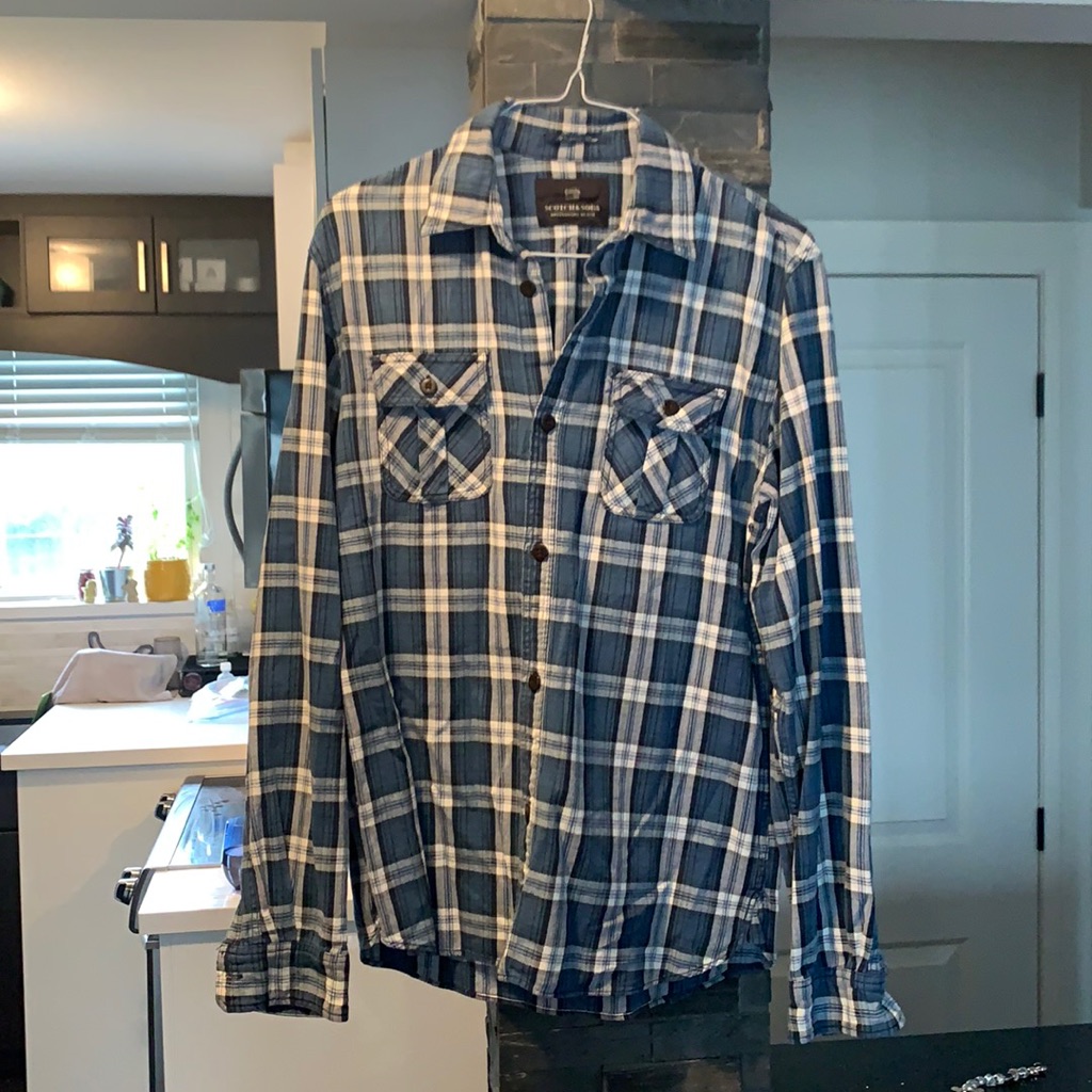 Mens Scotch And Soda Flannel